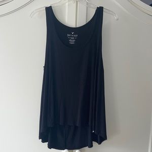Black Cotton Tank